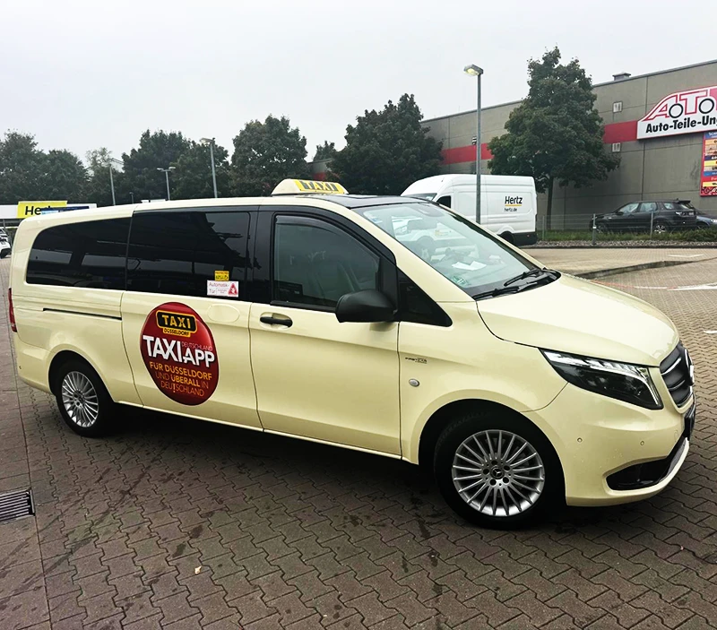 Großraumtaxi in Düsseldorf - bis 8 Plätze